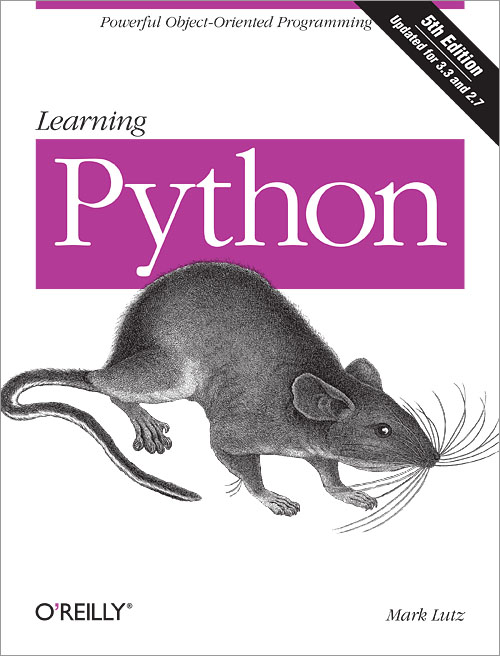 Cover of Learning Python by Mark Lutz
